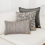 Eliza & Sense | Set of 3 | Dark Gray Throw Pillow Covers - Image 2