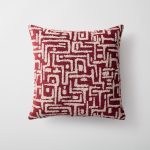 Eliza & Gilda & Cozy & Sense | Set of 6 | Burgundy Bed Decor Throw Pillow Covers - Image 3