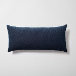 Loom Bed Runner & Pillow Covers | Set of 7 | Navy Blue Kraft Combos Bedset - Image 5