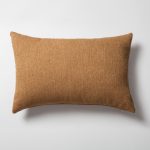 Julia | Mustard Yellow Boucle Textured Solid Lumbar 16''x24'' Throw Pillow Cover