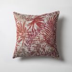 Tasos | Set of 4 | Red Floral Patterned Decorative Throw Pillow Covers - Image 3