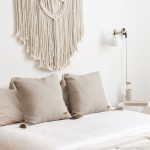 Loom | Taupe Solid Neutral Linen Blend Tassel Square 20''x20'' Throw Pillow Cover - Image 4