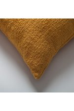 Cozy | Yellow Plush Soft Textured Square 20''x20'' Throw Pillow Cover - Image 2