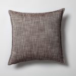 Stripe On Stripe | Set of 3 | Brown Neutral Linen Blend Throw Pillow Covers - Image 2
