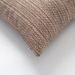 Kraft | Mustard Textured Woven Square 18''x18'' Throw Pillow Cover - Image 2