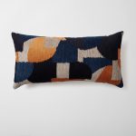 Loom Bed Runner & Pillow Covers | Set of 4 | Taupe Orange Otto Bedset - Image 4