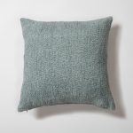 Cozy | Light Blue Plush Soft Textured Square 20''x20'' Throw Pillow Cover