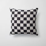 Oblique & Mojo | Set of 3 | Black and White Throw Pillow Covers - Image 3