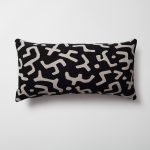 Loom Bed Runner & Pillow Covers | Set of 4 | Taupe Black Nandos Bedset - Image 4