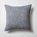 Porto & Capri | Set of 3 | Navy Blue Linen Blend Throw Pillow Covers - Image 3
