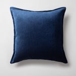 Loom Bed Runner & Pillow Covers | Set of 7 | Taupe Navy Blue Gilda Bedset - Image 3