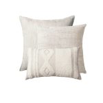 Porto & Lanzo | Set of 3 | Neutral Textured Boho Throw Pillow Covers