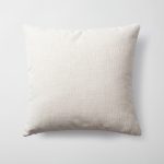 Christmas Stripes | Red Woven Square Decorative Throw Pillow Cover - Image 2